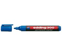 Edding e-300 Marcatore Permanente, Blu, confezione da 10 pezzi-1 unità (Confezio