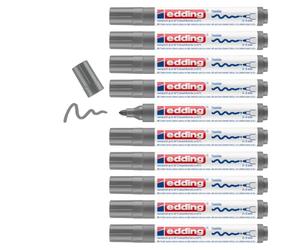Edding e-4500 Textile Marker, Confezione da 10