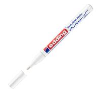 EDDING - E-751 049 - Marcatore permanente a vernice 751 - punta tonda fine - da 1 a 2 mm - bianco - Edding - 27567 - Conf. da 1 Pz. - E-751 049