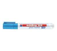 Edding e-95 4-95010 Pennarello per vetro azzurro 1,5 mm, 3 mm 1 pz.