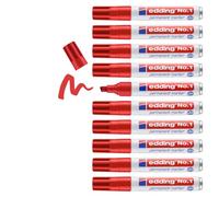Edding Marcatore Permanente Edding Nº1 Rosso (10 Unità) S_0301_S8421209 Consumab