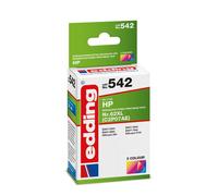 edding EDD-542 Ink Cartridge s HP 62XL (C2P07AE) - 3 Colours - 21 ml