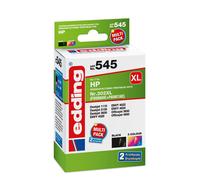 edding EDD-545 Ink Cartridge - Multipack 2 - Black, 3 Colours - 1 x 21 ml + 1 x