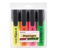 Edding Edding 345 - Evidenziatore evidenziatori, ricaricabile, colori assortiti