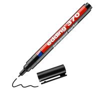 Edding, evidenziatore con punta a scalpello, da 1 mm, e-345 Nero