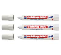 Edding evidenziatore speciale 950 industry painter, 10 mm, (3 evidenziatori, bianco)