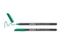 Edding fibra pittore Edding 1200 Colourpen, 1 mm, verde, Blister, 2 pezzi
