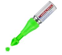 edding Marxman 8870 Marxman - Pennarello spray per aree inaccessibili, 1 pennarello, verde fluorescente, marcatura dei fori, profondità fino a 50 mm, vernice a gesso fluorescente