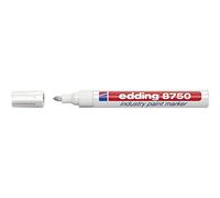EDDING 8750WS - Pennarello industriale a vernice, 2,0-4,0 mm, bianco