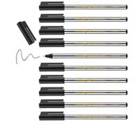 Edding - Pennarelli a Punta Fine e Tonda E-88, 0,6 mm, Confezione da 10 Pezzi,