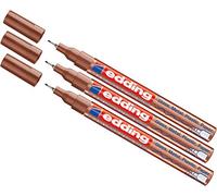 edding Pennarello 780, 0,8 mm (3 × rame)