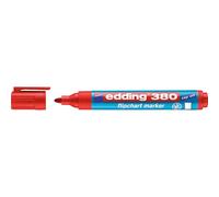 Edding Pennarello a fogli mobili, 380-02, rosso