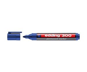 edding Pennarello indelebile 300 blu