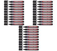 edding Pennarello indelebile 300 nero (10 pezzi) (confezione da 30)