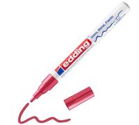 Edding Pennarello lucido 751, rosso, medio
