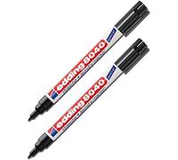 Edding - Pennarello per biancheria 8040 2 × nero