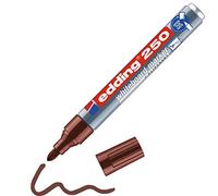 Edding Pennarello per lavagna 250, ricaricabile 5-3 mm marrone