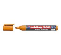 Edding - Pennarello per lavagna Edding 360, ricaricabile, 1,5 - 3 mm, Arancione
