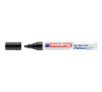 EDDING - E-750 001 - Marcatore permanente a vernice 750 - punta 2 - 4 mm - nero - Edding - 27549 - Conf. da 1 Pz. - E-750 001