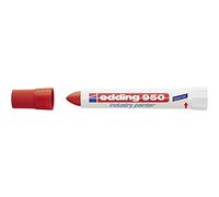 Edding Plakatschreiber (Marker) und Plakatschreiber Etui, 92130 Pastello Industriale E-950, Rosso