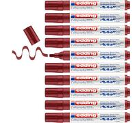 Edding-Punta 1455 calligrafia penne, 10 pezzi da 1 a 5 mm, colore: porpora