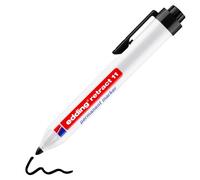 edding Retract 11 Marcatore Permanente Retrattile, Nero, 1 Penna, Punta Tonda 1,5-3 Mm, Impermeabile, Asciugatura Rapida, Utilizzo Ad Una Mano, per Cartone, Plastica, Legno, Metallo, Vetro