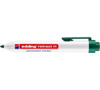Edding Retract 11 Pennarello permanente retrattile - punta tonda - corsa tra 1.5 e 3 mm - ricaricabile - asciugatura rapida - c NEW
