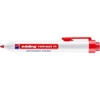 Edding Retract 11 Pennarello permanente retrattile - Punta tonda - Tra linea 1.5 e 3 mm - Ricaricabile - Asciugatura rapida - C NEW