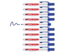 edding Retract 11 Permanent Marker Blue (10)