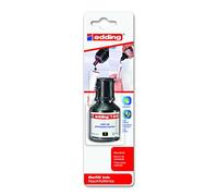 Edding Ricarica d’inchiostro Edding T 25, per pennarello indelebile Edding, 30 ml, Nero