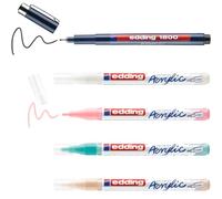 edding Set creativo di penne manga, 5300 pennarelli acrilici e 1800 penne fineliner, set da 5 pezzi, con istruzioni e accessori, disegno e colorazione manga, per principianti e professionisti