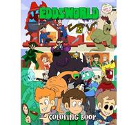 edd's A World coloring book: Relax, Boost Mood, and Have Fun with an Amazing Collection of Pictures - Designed for Kids