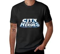 EDDSsewd22 City of Heroes T-Shirt Quick-Drying Customs Design Your Own Mens Vintage t Shirts
