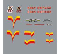 Eddy Merckx 10° Anniversario bicycle Decals Trasferibili Sticker n.900