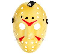 edealing 1PCS Oro dell'Annata Jason Voorhees Freddy Hockey Festival di Travestimento di Halloween del Partito di Travestimento