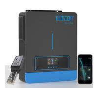 EDECOA 12V 24V 48V 1000W 1500W 2000W 3200W 6200W Inverter Ibrido 220V PV MPPT
