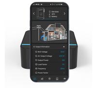 EDECOA 1KW-6.2KW Inverter Ibrido 12V 24V 48V 220V PV 60-500V MPPT WIFI APP PRO