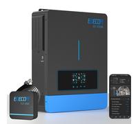 EDECOA 24V 4.2KW 6.2KW 48V 10.2KW Inverter Ibrido 220V PV 60-500V MPPT WIFI APP