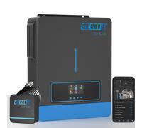 EDECOA 24V 4.2KW 6.2KW 48V 10.2KW Inverter Ibrido 220V PV 60-500V MPPT WIFI APP