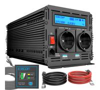 EDECOA 3000W/6000W Convertitore 12V 220V invertitore di potenza Power inverter