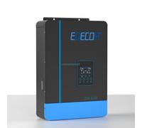 EDECOA 6200W Solare Inverter Ibrido 48V a 220V MPPT 110A Off-Grid PV 55-450VDC