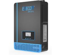 EDECOA Inverter ibrido 2000 W 12 V 230 V caricatore solare MPPT 60 A Pur Sinus 20 - 150 Vdc Off-Grid BMS Comunicazione Caricabatterie Priorità di rete Regolatore di carica solare