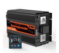 EDECOA Inverter Onda Sinusoidale Pura 24V 230V 2500W 3500W 5000W Convertitore
