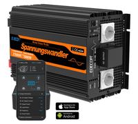 EDECOA Inverter Onda Sinusoidale Pura 3500W 1500W 2000W 2500W 220V 12V WIFI APP