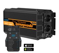 EDECOA Inverter Onda Sinusoidale Pura 3500W 1500W 2000W 2500W 220V 12V WIFI APP