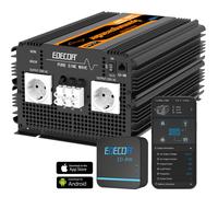 EDECOA WiFi Inverter 12V 220V Onda Pura 3500W con APP Camper Campeggio RV