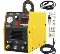 EDEDE Saldatrice, Taglierina al Plasma 55 Amp HF IGBT Inverter Macchina da Taglio al Plasma ad Aria Portatile con Accessori 12MM Taglio Pulito for Metallo per Principianti e saldatori Professionisti