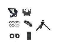 EDEDE Teleprompter, Mini Teleprompter Portable Inscriber Mobile Artefact Video con Telecomando for Telefono e Registrazione(TT-3S)
