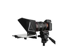 EDEDE Teleprompter, T2 Teleprompter for Telefono Cellulare da 8 Pollici Tablet PC SLR Fotocamera Attrezzatura Portatile for Trasmissione in Diretta Mobile