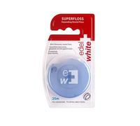 Edel+White Superfloss Expanding Dental Floss filo interdentale cerato al gusto di menta 25 m